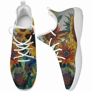 Men The Sunflowers Cheerleading Dance Shoes