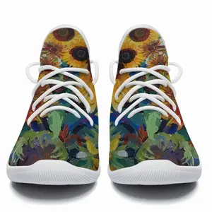 Men The Sunflowers Cheerleading Dance Shoes