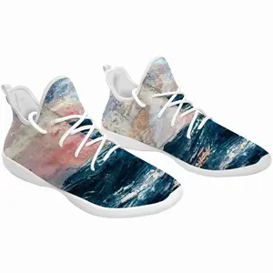 Men Sunset Sea Cheerleading Dance Shoes