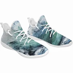 Men Dancing With Waves Cheerleading Dance Shoes