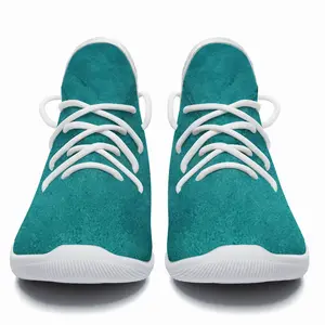 Men Caribbean Blue Cheerleading Dance Shoes