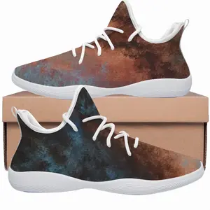 Men Copper Illusion Cheerleading Dance Shoes