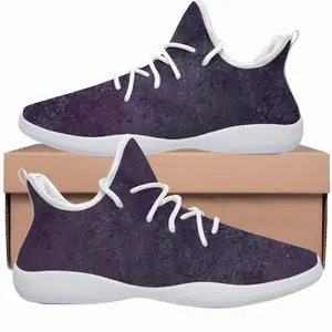 Men Purple Illusion Cheerleading Dance Shoes