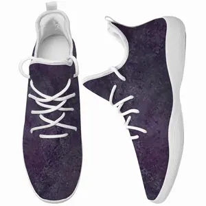 Men Purple Illusion Cheerleading Dance Shoes