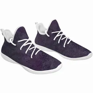 Men Purple Illusion Cheerleading Dance Shoes