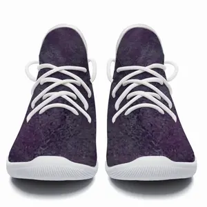 Men Purple Illusion Cheerleading Dance Shoes