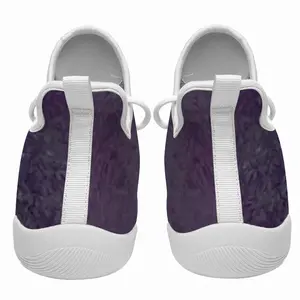 Men Purple Illusion Cheerleading Dance Shoes