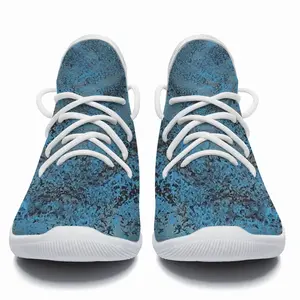 Men Design In Blue Cheerleading Dance Shoes