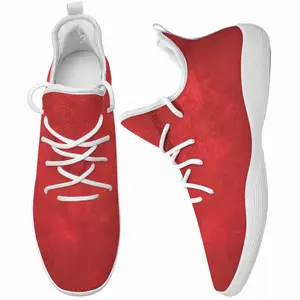 Men Statement In Red Cheerleading Dance Shoes