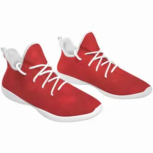 Men Statement In Red Cheerleading Dance Shoes