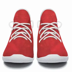 Men Statement In Red Cheerleading Dance Shoes