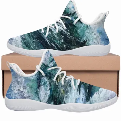 Men Sea Swirl Cheerleading Dance Shoes