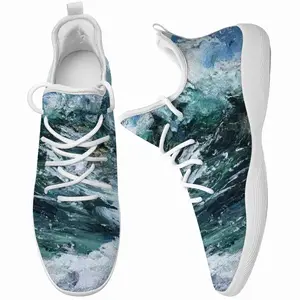 Men Sea Swirl Cheerleading Dance Shoes