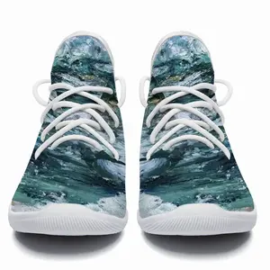 Men Sea Swirl Cheerleading Dance Shoes