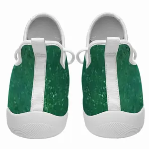 Men Shades Of Green Cheerleading Dance Shoes