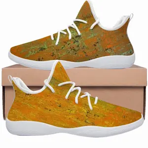 Men Orange Peel Cheerleading Dance Shoes