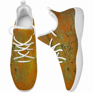 Men Orange Peel Cheerleading Dance Shoes