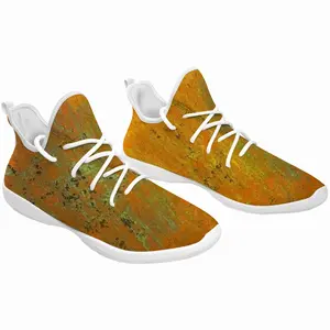 Men Orange Peel Cheerleading Dance Shoes