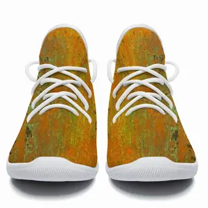 Men Orange Peel Cheerleading Dance Shoes