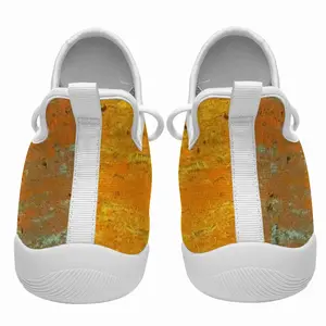 Men Orange Peel Cheerleading Dance Shoes