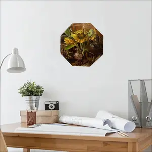 My Sunflowers Octagonal Iron Painting