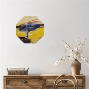 Lamborghini Crash Octagonal Iron Painting