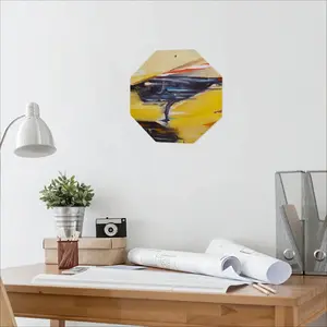 Lamborghini Crash Octagonal Iron Painting