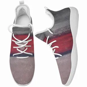 Men Red Divide Cheerleading Dance Shoes