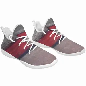 Men Red Divide Cheerleading Dance Shoes