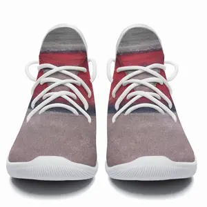 Men Red Divide Cheerleading Dance Shoes