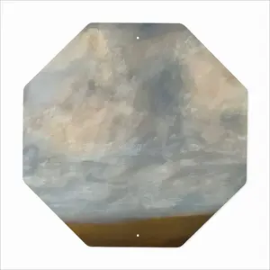 Expressive Sky Octagonal Iron Painting