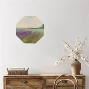 Lavender Field Octagonal Iron Painting