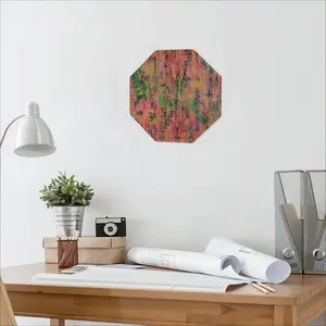 #83-2021 Octagonal Iron Painting