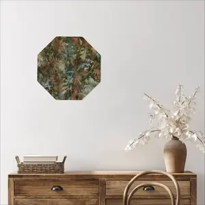 #61-2021 Octagonal Iron Painting