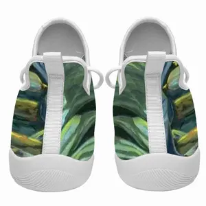 Men Tropical Lips Cheerleading Dance Shoes