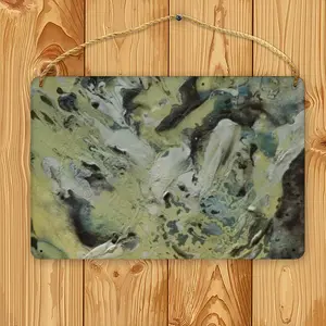 Yellow Mist Wood Painting (Multi-Size)