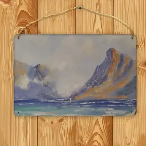 Houtbay Cape Town Wood Painting (Multi-Size)