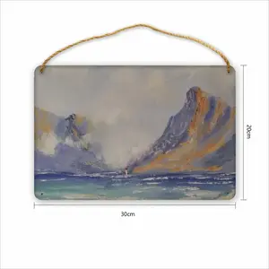 Houtbay Cape Town Wood Painting (Multi-Size)