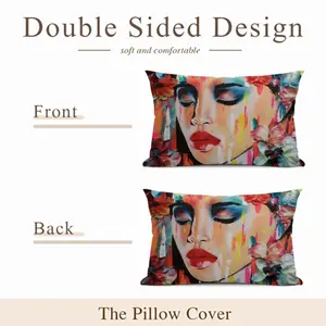 Catching Feelings Polyester Pillow (Rectangle, Multi-Size)