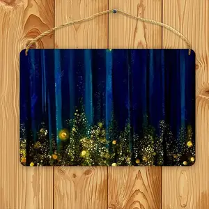 Energy Landscape Wood Painting (Multi-Size)