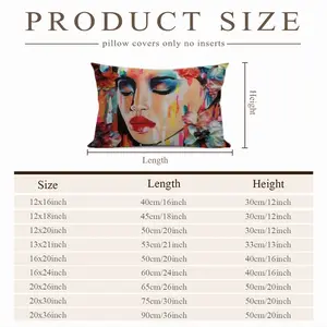 Catching Feelings Polyester Pillow (Rectangle, Multi-Size)