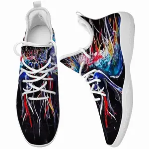 Men Volcanic Eruption Cheerleading Dance Shoes