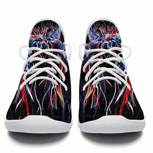 Men Volcanic Eruption Cheerleading Dance Shoes