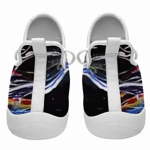 Men Volcanic Eruption Cheerleading Dance Shoes