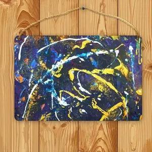 Supernova Wood Painting (Multi-Size)