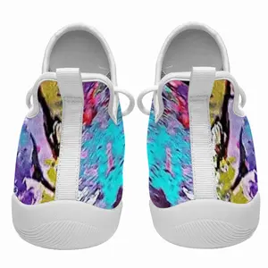 Men Colorful Family Tree Cheerleading Dance Shoes