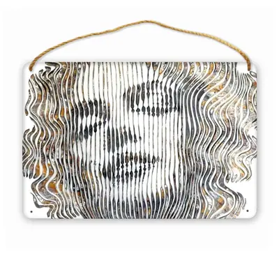 Marylin A Jamais Wood Painting (Multi-Size)