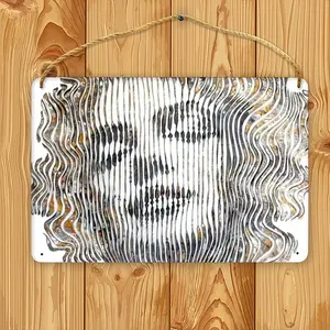 Marylin A Jamais Wood Painting (Multi-Size)