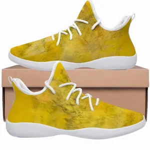 Men Yellow Cheerleading Dance Shoes