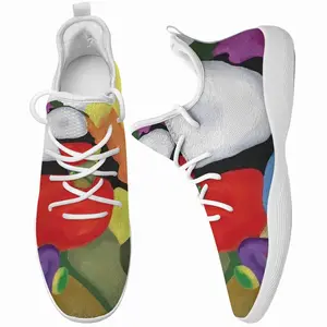 Men Floral Melt Cheerleading Dance Shoes